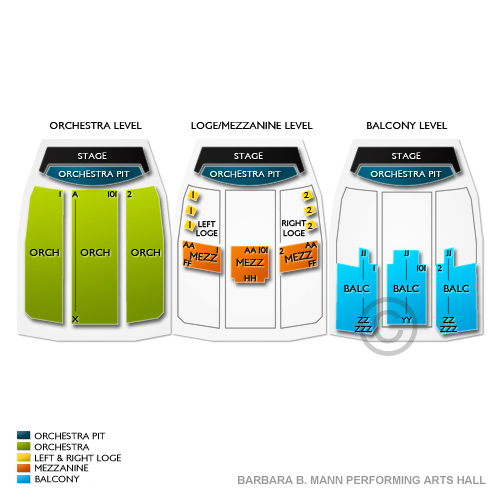 Barbara B Mann Hall Seating Chart | Portal.posgradount.edu.pe