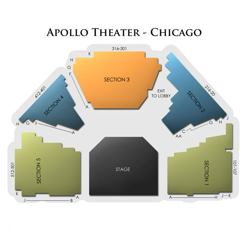 Apollo Theater Interactive Seating Chart