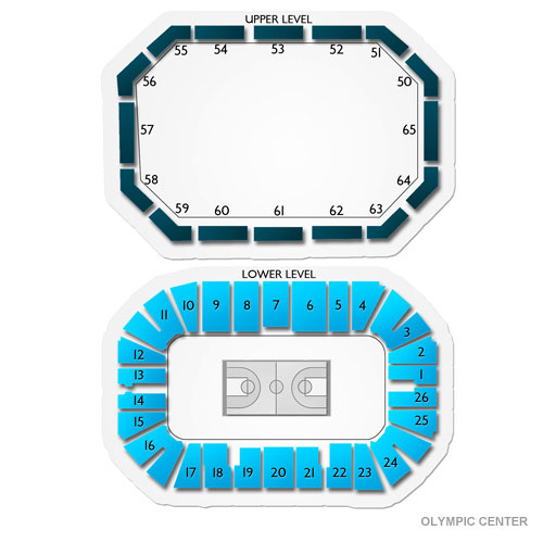 Olympic Center Seating Chart | Vivid Seats