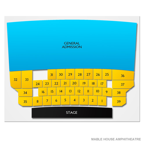 Mable House Amphitheatre Venue Map