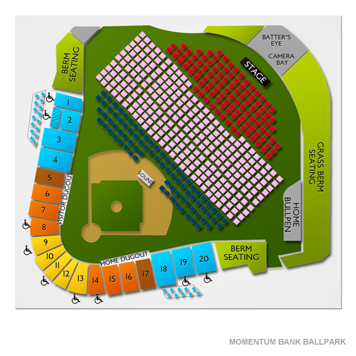 Condron Ballpark Seating Chart