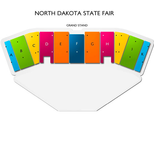 North Dakota State Fairgrounds Venue Map