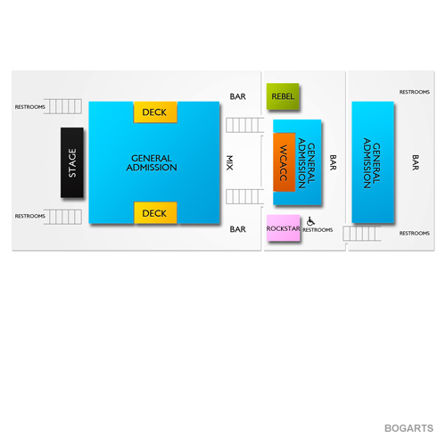 Bogarts Cincinnati Seating Chart