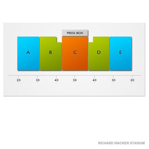 Richard Wackar Stadium Venue Map