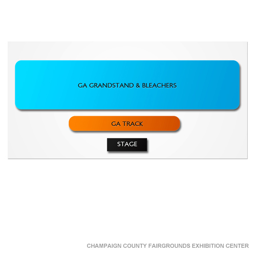 Champaign County Fair Venue Map