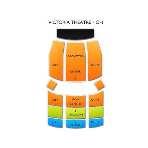 Victoria Theatre Seating Chart Dayton Ohio