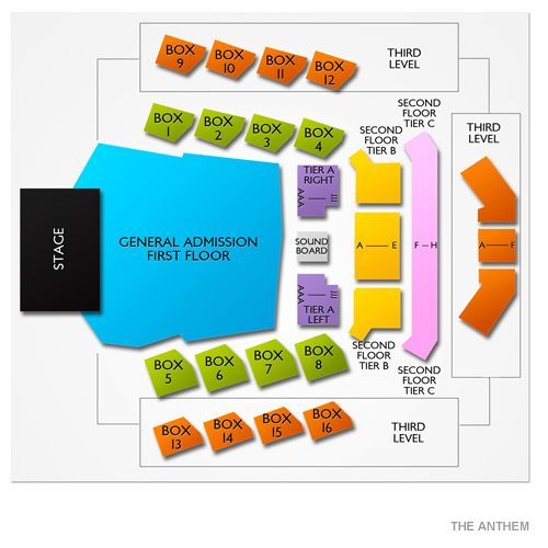 The Anthem Seating Chart Dc
