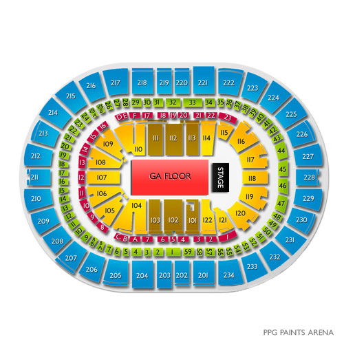 ppg-paints-arena-tickets-ppg-paints-arena-seating-chart-vivid-seats