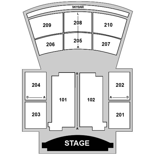 The Paramount Huntington Venue Map