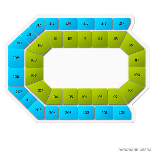 Rabobank Arena Bakersfield Seating Chart