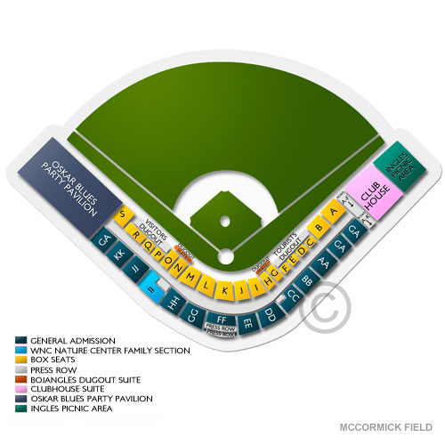 Mccormick Field Asheville Seating Chart