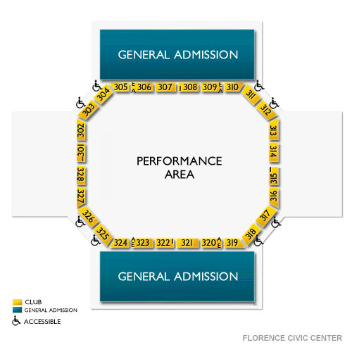 Florence Civic Center Tickets 4 Events On Sale Now TicketCity