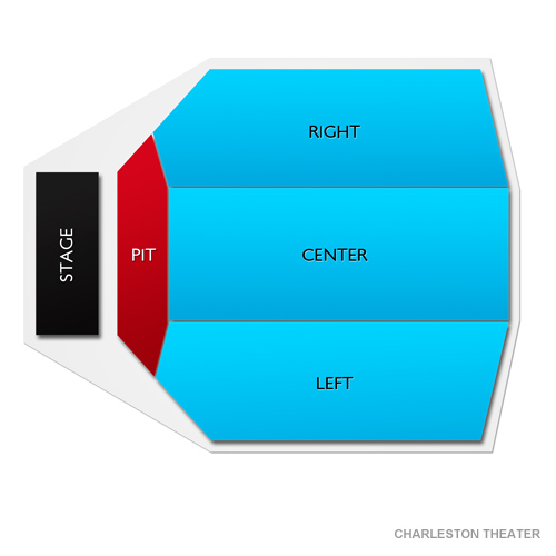 Charleston Theater Venue Map