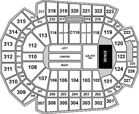 Venue map