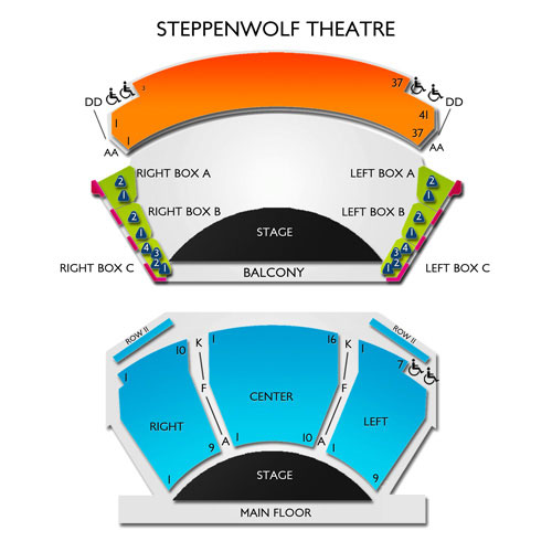 Steppenwolf Theatre Venue Map