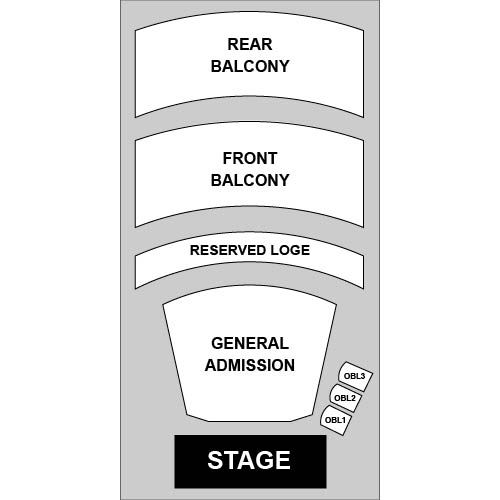 Riviera Theatre - IL Venue Map