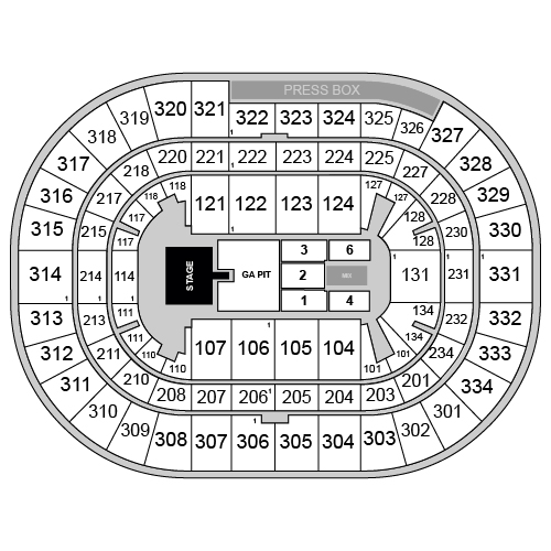 Value City Arena at Schottenstein Center Venue Map