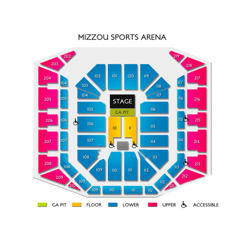 Mizzou Arena Tickets Mizzou Arena Information Mizzou Arena Seating