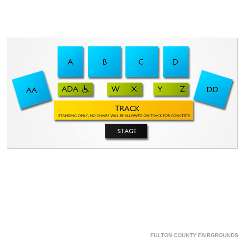 Fulton County Fairgrounds Venue Map