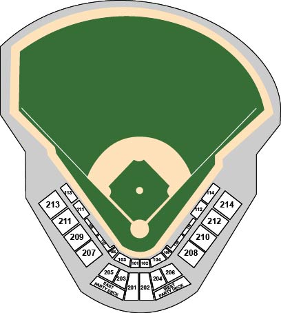 John Thurman Field Venue Map