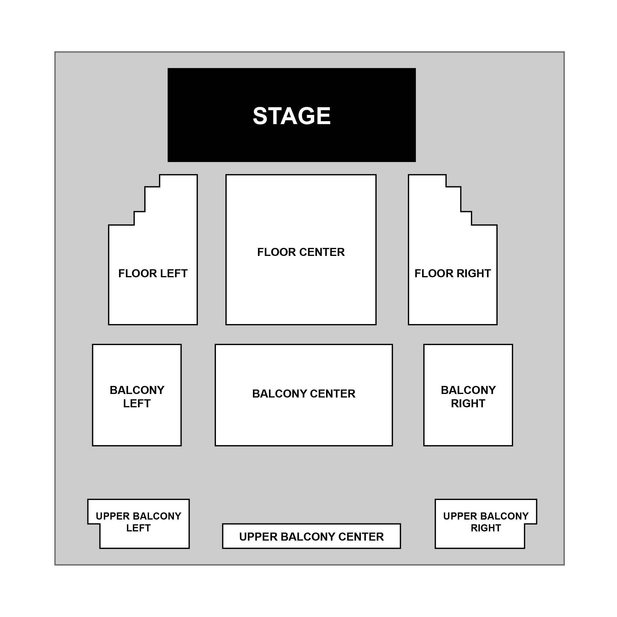 Dothan Opera House Venue Map