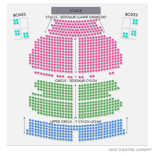New Theatre Cardiff Venue Map