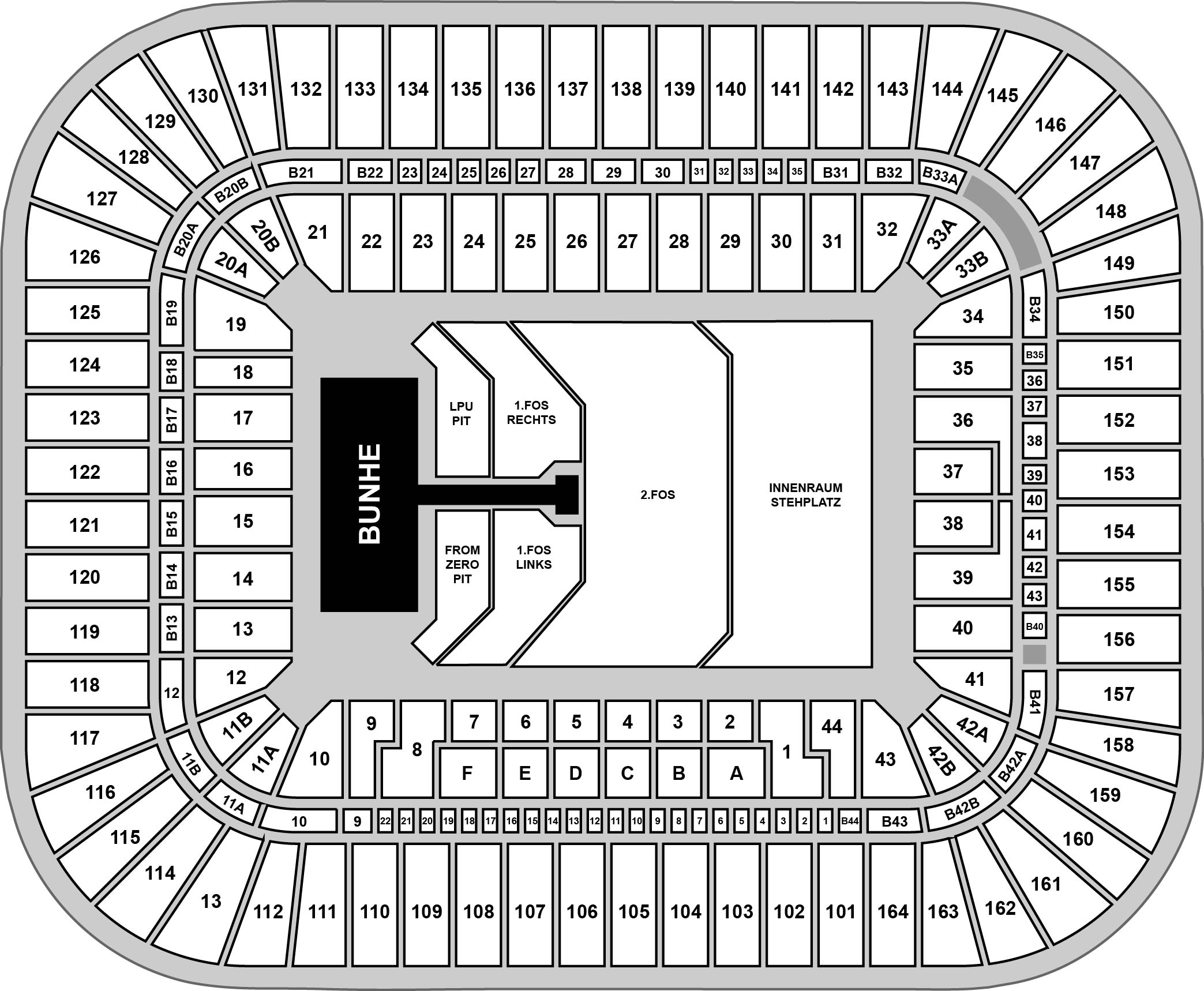 Merkur Spiel Arena Venue Map