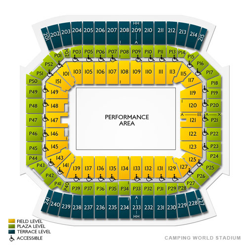 Monster Jam Orlando Seating Chart