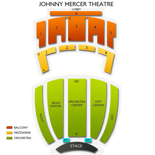 Johnny Mercer Seating Chart Savannah Ga