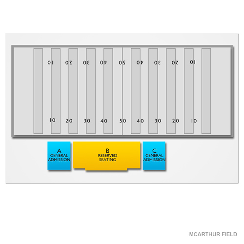 McArthur Field Venue Map