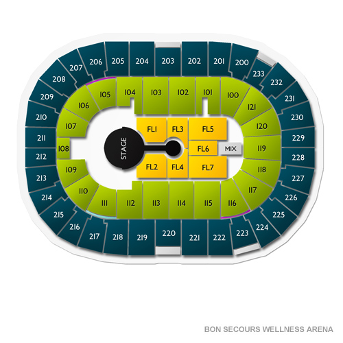 Bon Secours Wellness Arena Tickets 58 Events On Sale Now TicketCity