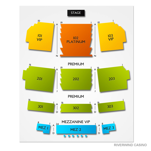 Riverwind Casino Concert Seating Chart