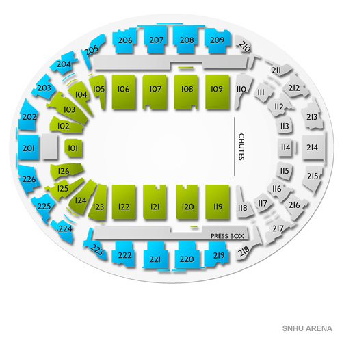Snhu Arena 2021 Seating Chart
