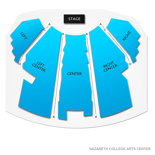 Venue seating map