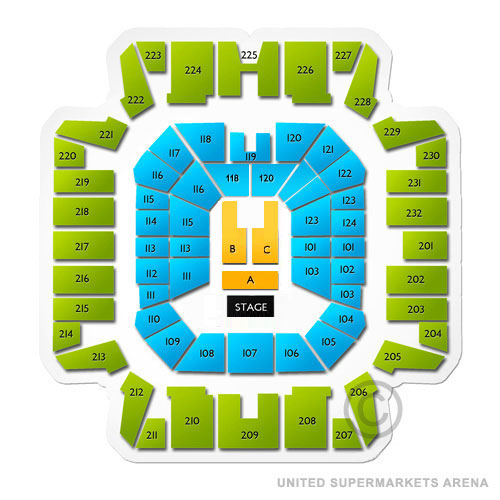 United Spirit Arena Seating Chart Lubbock Tx