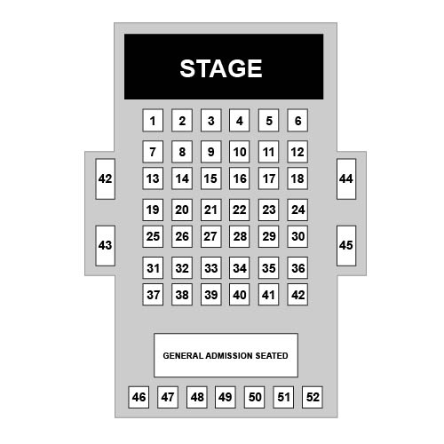 Key West Theater Venue Map
