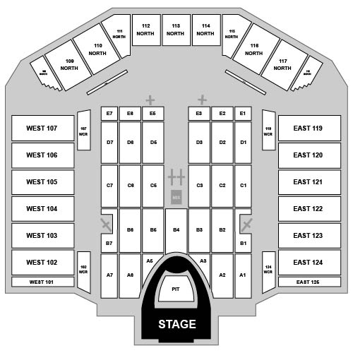Rogers Stadium - Toronto Venue Map
