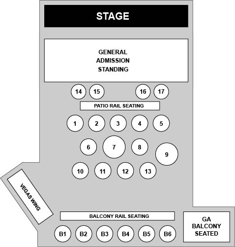 Lava Cantina The Colony Venue Map