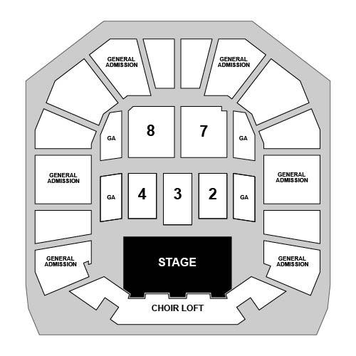 Chautauqua Amphitheater Venue Map