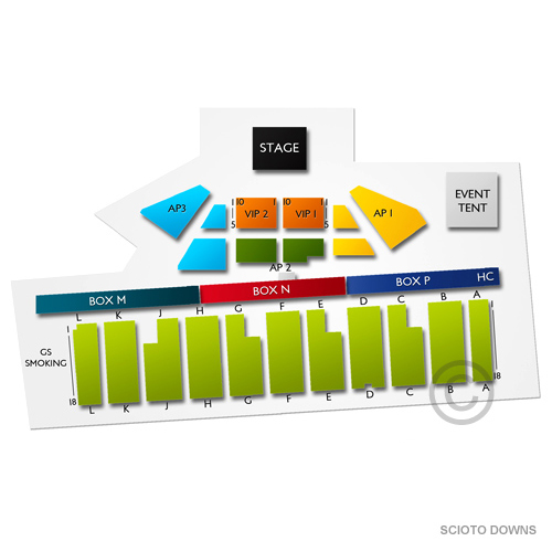 Scioto Downs Seating Chart | Vivid Seats