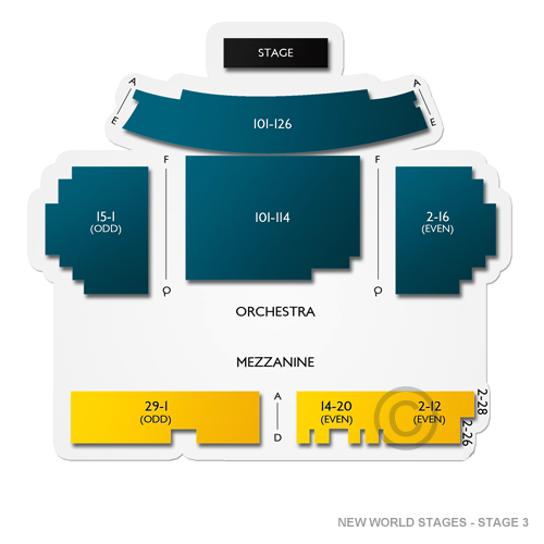 New World Stages Stage 3 Tickets 47 Events On Sale Now TicketCity