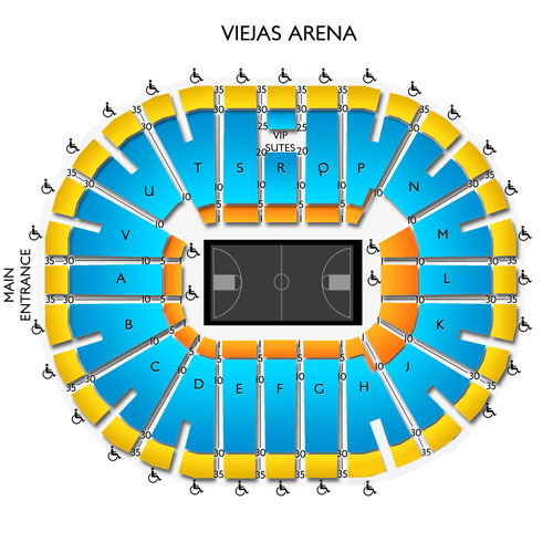 viejas casino concert seating chart