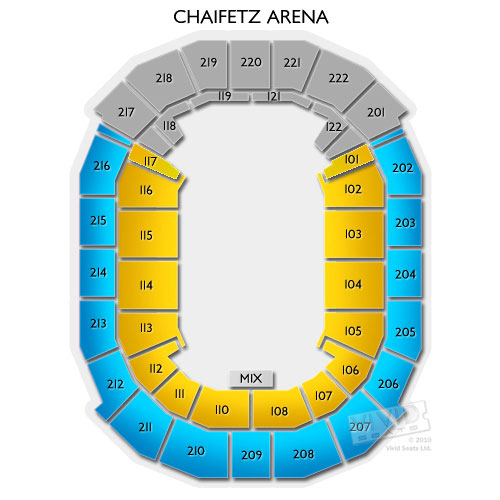 Chaifetz Arena Venue Map