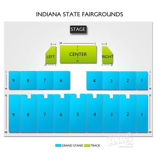 Indiana Farmers Coliseum Seating Chart Vivid Seats