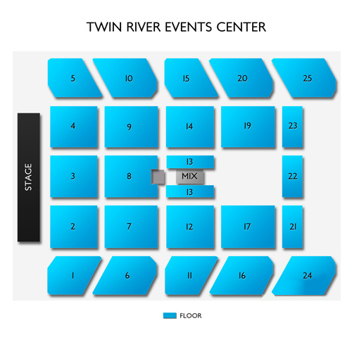 Twin River Event Center Seating Chart