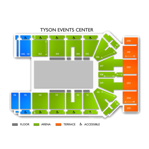 Sioux City Tyson Event Center Seating Chart