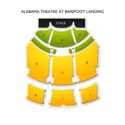 Alabama Theater Seating Chart
