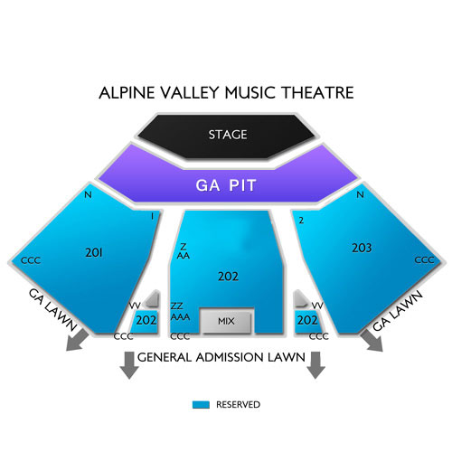 static map of venue
