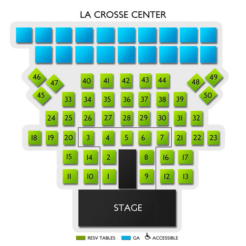 La Crosse Center Concert Tickets