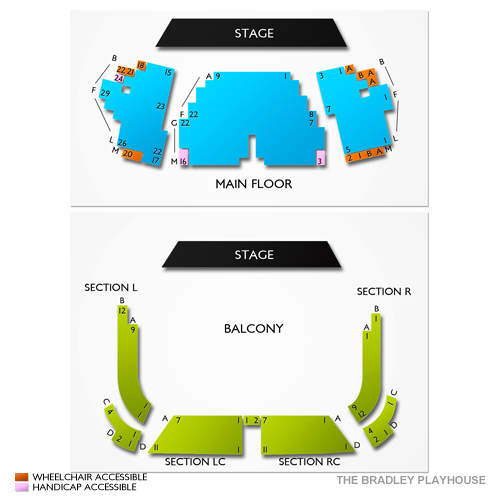 The Bradley Playhouse Venue Map